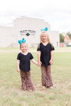 Load image into Gallery viewer, KIDS BRAZOS BELL FLAIRS -LEOPARD