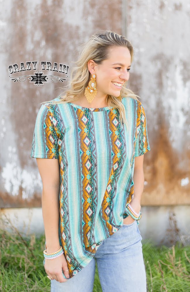 Must Have Serape Knot Top